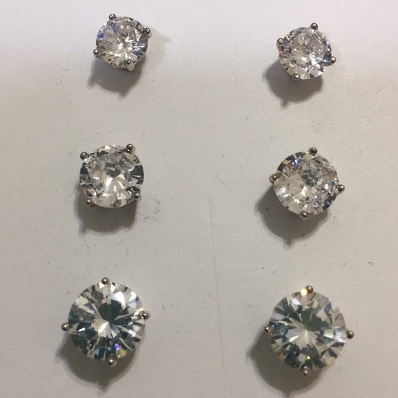 devin rose Jewelry Devin Rose Ladies Sterling Silver Earrings Set